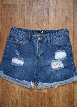 Джинсовые шорты boohoo