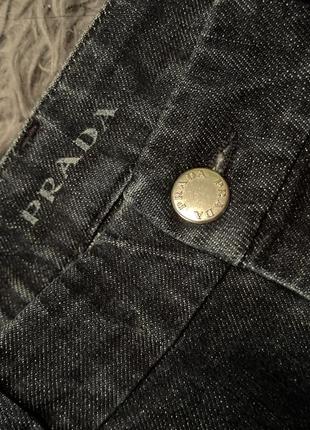 Prada стильные джинсы от премиум бренда2 фото