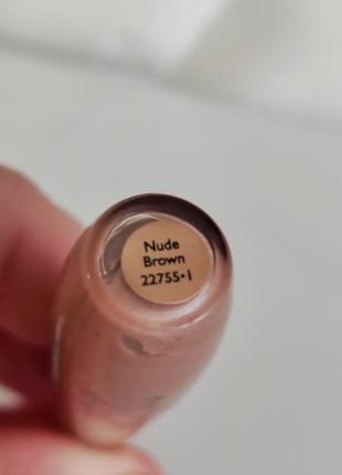 Блеск для губ орифлейм джордани голд giordani gold oriflame nude brown 22755