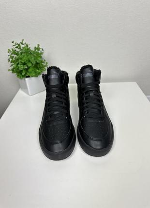 Ботинки puma caven mid оригинал зимние новые мужские на меху2 фото