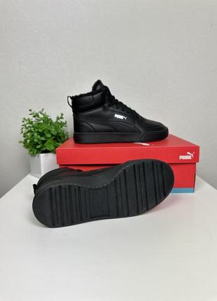 Ботинки puma caven mid оригинал зимние новые мужские на меху7 фото