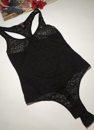 Брендовый кружный боди victoria’s secret, xs