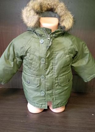 Дуже тепла курточка для немовлят2 фото