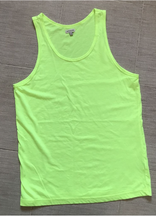 Яркая летняя майка топ, цвета lime green, от river island. s2 фото