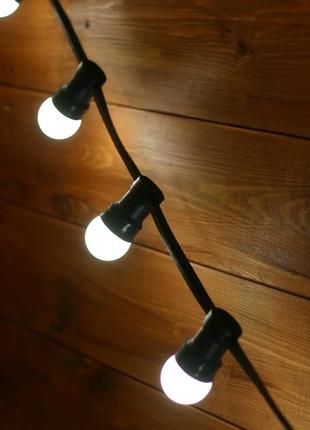 Гірлянда ретро лампа 10 метрів 20 ламп sf-10 ретро гірлянди лампочки вуличні гірлянди ретро