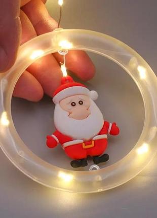 Гирлянда штора “круги и шары” 3м,новогодняя светодиодная гирлянда штора 3 на 3,гирлянда штора 3х35 фото