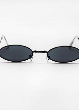 Очки narrow sunglasses black2 фото