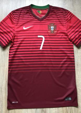 Чоловіча колекційна футбольна майка джерсі nike portugal 7 christiano ronaldo1 фото