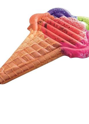 Пляжний надувний матрац bestway 43183 "морозиво", серія "десерт", 188 х 130 см