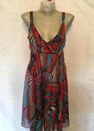 Женское летнее платье бретели / жіноча літня сукня сарафан