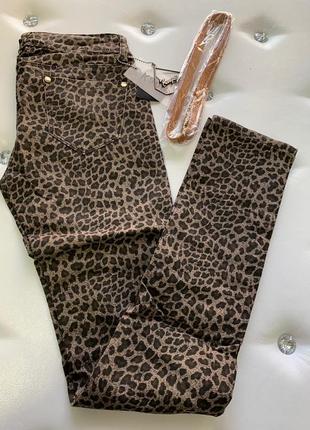 ⛔ джинсы лео принт