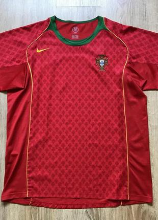 Мужская винтажная футбольная джерси nike t90 portugal