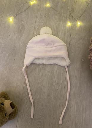 Тепла шапка на підкладці chicco