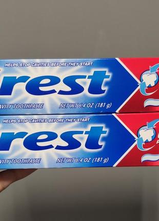 Профілактична лікувальна зубна паста crest, 232грам