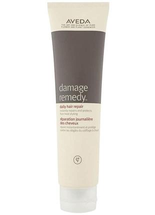 Незмивний кондиціонер-догляд для пошкодженого волосся aveda damage remedy daily hair, 100 мл1 фото