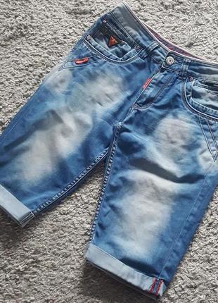 Оригінал.фірмові,котонові,стильні,джинсові шорти-бермуди-бриджі dsouaviet1 фото