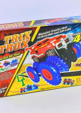 Автотрек канатный верёвочный монстер трак trix trux bb881