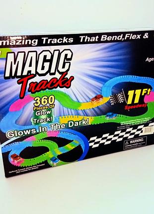Автотрек світний гнучкий "magic tracks" glow 360 11 ft 2832