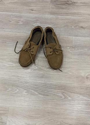 Мокасини шкіряні чоловічі marks spencer м'які