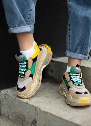 Кросівки balenciaga triple s кросівки