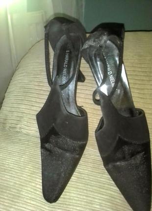 Отличные элегантные туфли rudi&amp;harald nielson (дание),размер 39.