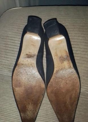 Современные, элегантные замшевые туфли peter kaiser 41 1/2 размер.(28 см)9 фото