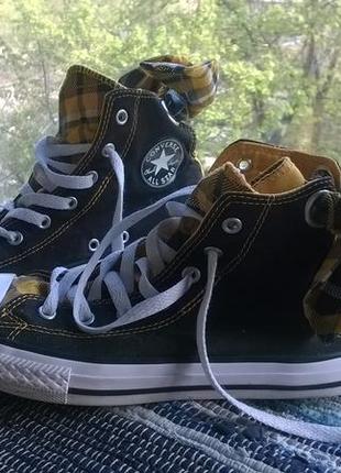 Кеди converse з бантиками