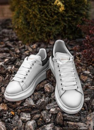 Кросівки alexander mcqueen white/black кроссовки