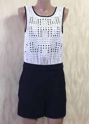 Стильний ромпер комбінезон з камінням warehouse, р. 10