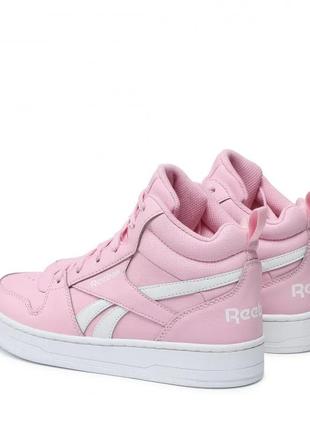 Кроссовки reebok royal prime mid 2 pink glow/cloud white р. 3/34/23см4 фото