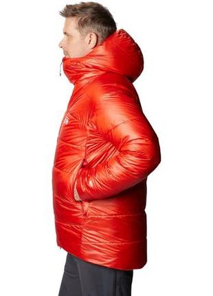 Пуховик mountain hardwear phantom parka (размер medium, цвет fiery red)3 фото