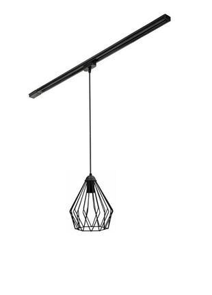 Подвесной трековый светильник msk electric silvia nt 05371