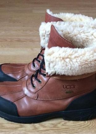 Угги,ugg,кожаные термоботинки на gore tex