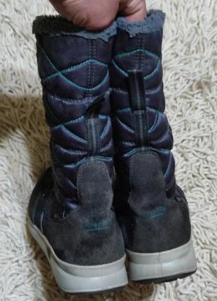 Зимние сапожки фирмы superfit gore-tex. размер 36.дутики, ботиночки, шапки4 фото
