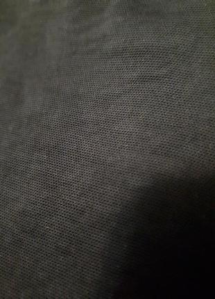 Черный комбинезон с широкими брюками кюлоты палаццо р 164 фото