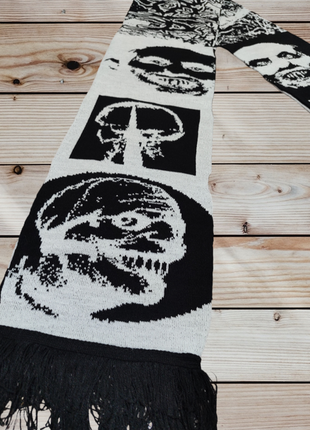 Шарф крутого бренда зомби стиль для современной молодежи 180см