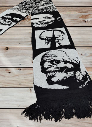 Шарф крутого бренда зомби стиль для современной молодежи 180см
