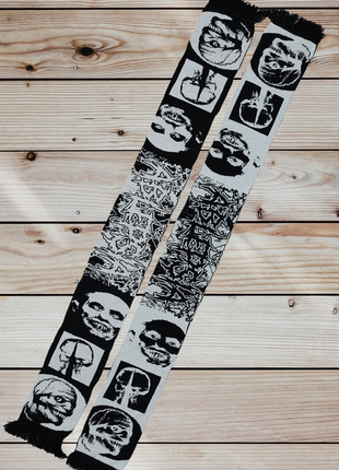 Шарф крутого бренда зомби стиль для современной молодежи 180см