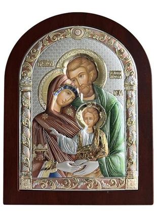 Серебряная икона святая семья (12 x 16 см) valentі 84125 3l col
