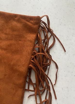 Перчатки замшевые из овечьей кожи с утеплителем