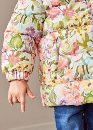 Курточка в цветочки 3мис-7роков на девушек🌸🌸🌸новая коллекция!4 фото