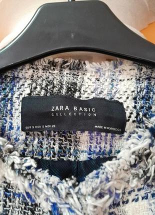 Твидовый жакет zara4 фото