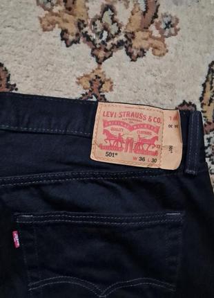 Брендові фірмові демісезонні зимові джинси levi's 501,оригінал, нові,розмір 36.5 фото