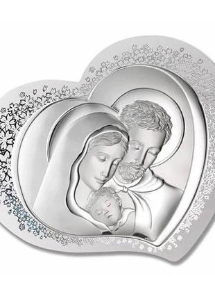 Серебряная икона святое семейство (46 x 37 см) valenti 81310 2l
