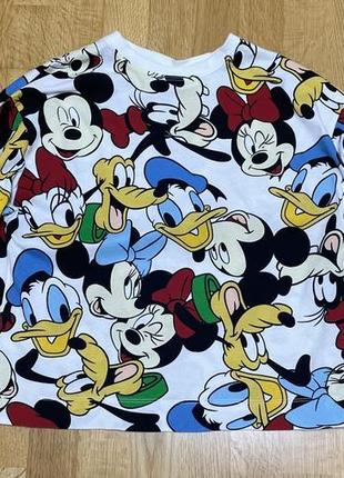 Детский свитшот zara&amp;disney