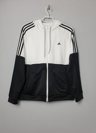 Adidas куртка ветровка з капюшоном