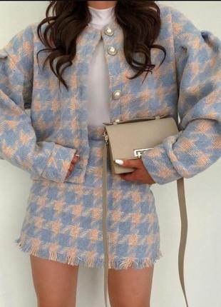 Твідова спідниця