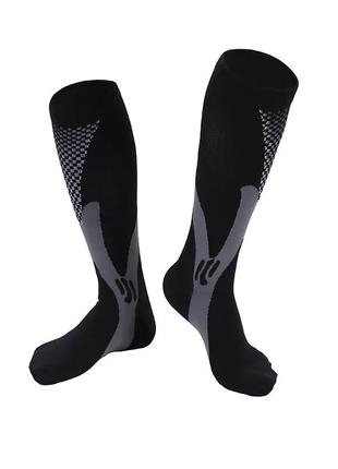 Компрессионные гольфы retter compression socks black1 фото