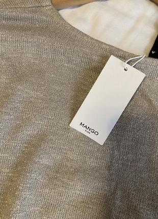 Кофта топ вечерняя mango р. s-m