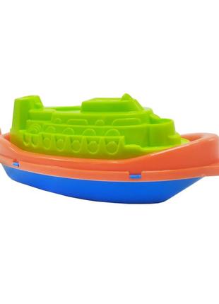Игрушка для воды "кораблик" технок 6207txk зелено-синий